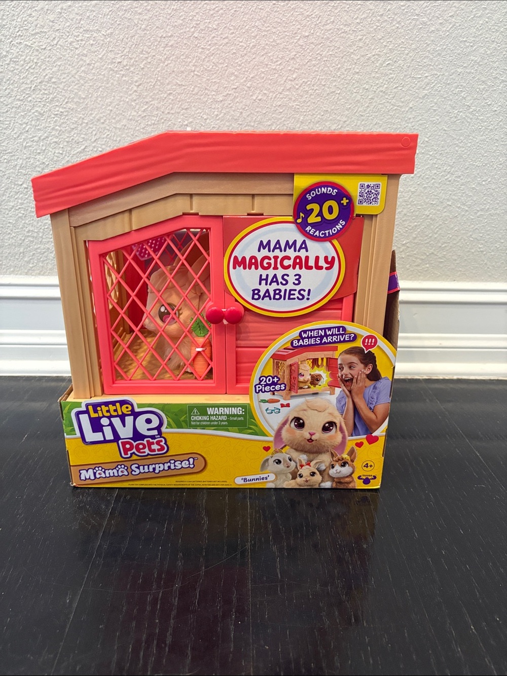 Little Live Pets Mama Surprise Bunny| Soft